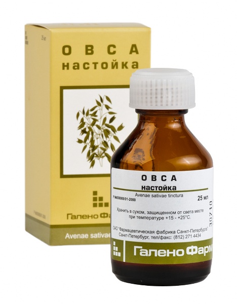 Овса настойка